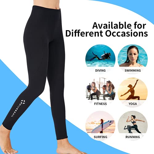 Pantalones de Neopreno Wenlia de 2 mm para Mujer, Kayak, piragüismo, Surf, esnórquel, Vela, Invierno, Mallas, Pantalones de natación