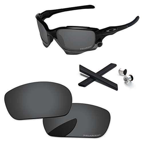 PapaViva Lentes de repuesto y kits de goma para Oakley Jawbone/Racing Jacket