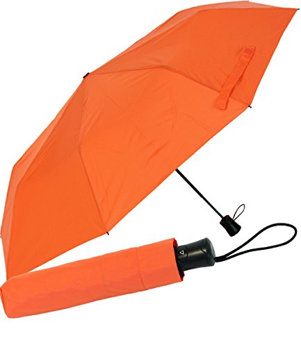 Paraguas mini de bolsillo para hombres y mujeres automático. naranja naranja 96