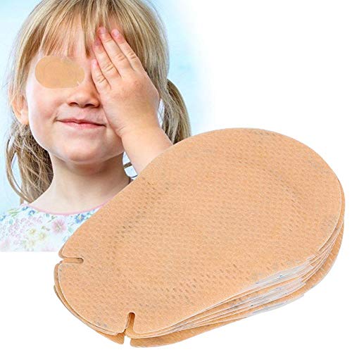 Parches ópticos ortópticos Opticlude, parches oculares para niños y niñas, suaves, adhesivos, sin látex, hipoalergénicos, bloqueadores ligeros y biodegradables 20 parches