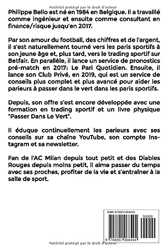 Paris sportifs: Comment stopper tes pertes et atteindre un revenu de €1000 à €5000 par an dès la première année: Un plan d'exécution précis en 9 étapes