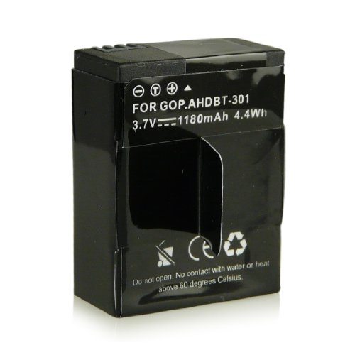 PATONA 2X Premium Bateria AHDBT-302 Compatible con GoPro HD HERO3 Hero 3+, de Calidad Probada y fiable
