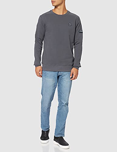 Pepe Jeans Aaron Crew Suter, Gris, L para Hombre