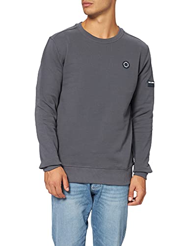 Pepe Jeans Aaron Crew Suter, Gris, L para Hombre