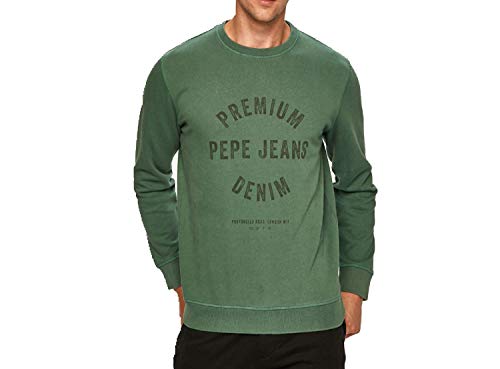 Pepe Jeans Lucas sudadera, Verde (Ivy 673), XX-Large para Hombre