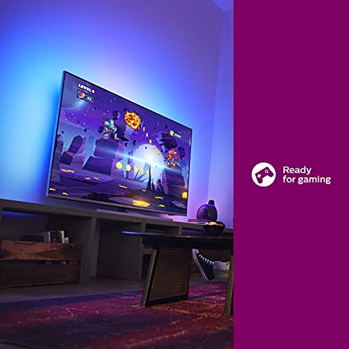 Philips 65PUS8506 / Philips Smart TV 4K de 65 Pulgadas. Televisión LED UHD Ideal para Netflix, Youtube y Gaming/Asistente de Google y Alexa/Android TV, Ambilight, HDR, Dolby Vision y Dolby Atmos