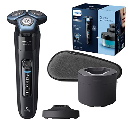 Philips Afeitadora Eléctrica Wet And Dry Shaver Series 7000 De Con Skiniq (modelo S7783/63)