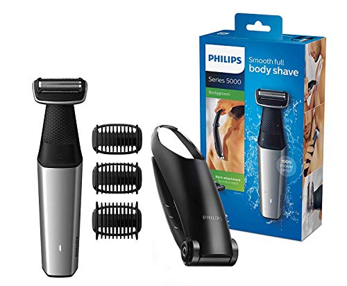 Philips BG5020 / 15 Bodygroom Series 5000 con accesorio para depilación y 3 peines para recortar