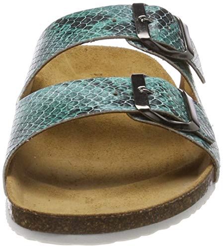 PIECES Pscoco Suede Sandal, Sandalias con Plataforma Plana Mujer, Azul (Legion Blue Legion Blue), 41 EU