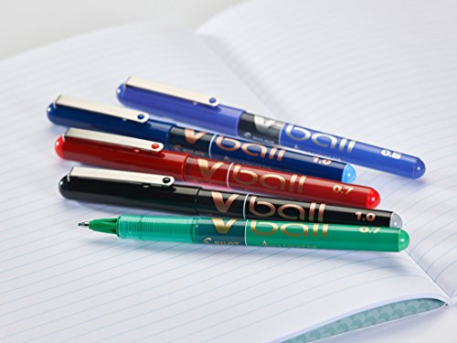 Pilot VB7 - Bolígrafo roller (3 unidades), color azul