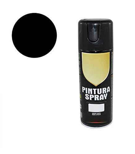 Pintura Spray Negro Mate 400 Ml