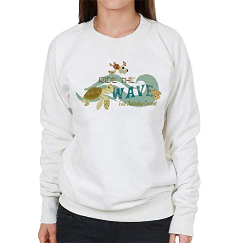 Pixar Finding Nemo Crush and Squirt Ride The Wave Women's Sweatshirt