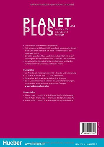 PLANET PLUS A1.2 Kursbuch (alum.): Kursbuch A1.2: Vol. 2 (PLAPLUS)