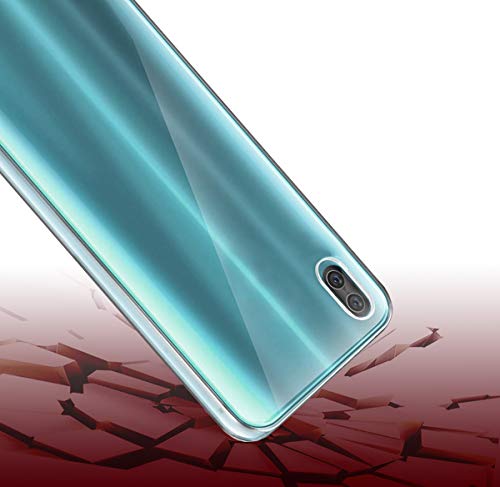 PLANETMOVIL Funda ANTIGOLPES 360 Compatible con [ Huawei P Smart Z / Y9 Prime 2019 ] Carcasa Doble Cara 360 de Silicona Delantera + Trasera TPU rigido Doble 100% Transparente Enteriza y Completa