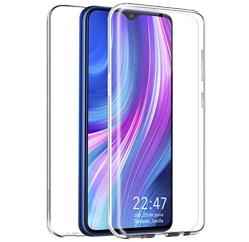 PLANETMOVIL Funda ANTIGOLPES 360 Compatible con [ Huawei P Smart Z / Y9 Prime 2019 ] Carcasa Doble Cara 360 de Silicona Delantera + Trasera TPU rigido Doble 100% Transparente Enteriza y Completa