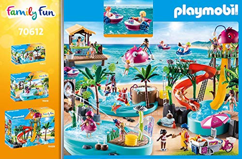 PLAYMOBIL - Family Fun, Alquiler de Botes con Bar, a Partir de 4 años (70612)