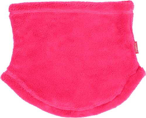 Playshoes Kuschel-Fleece-Schlauchschal Bufanda, Rosa (Pink 18), Talla única para Niñas