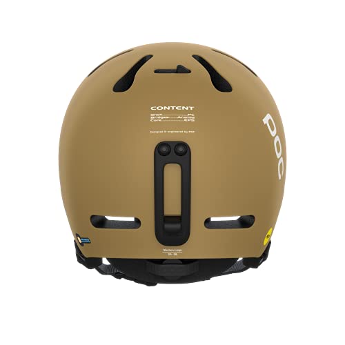 POC Fornix MIPS Casco de esquí, Adultos Unisex, Aragonite Brown Matt, XS-S (50-56cm)