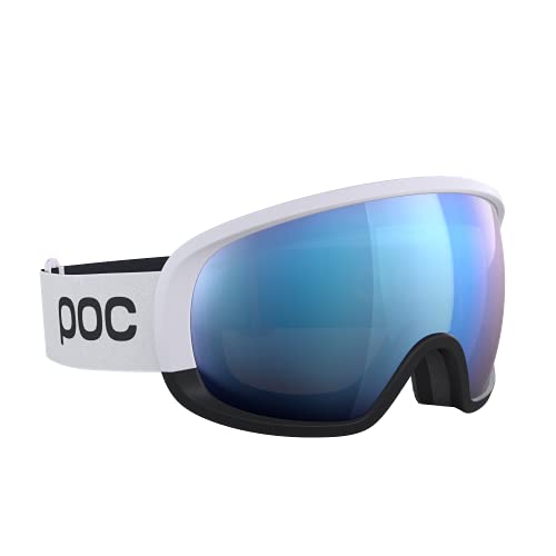 POC Fovea Clarity Comp Gafas de esquí, Adultos Unisex, Hydrogen White/Spektris Blue, Talla única