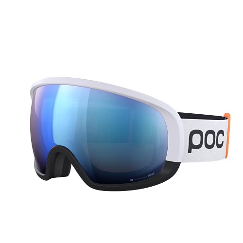 POC Fovea Clarity Comp Gafas de esquí, Adultos Unisex, Hydrogen White/Spektris Blue, Talla única
