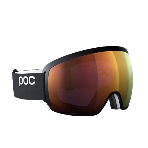 POC Orb Clarity Gafas de esquí, Adultos Unisex, Uranium Black/Spektris Orange, Talla única