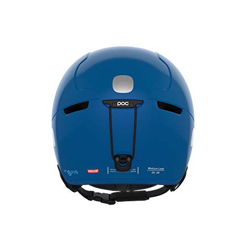 POC Pocito Obex Spin Casco, Unisex-Youth, Azul Fluorescente, XX-Small