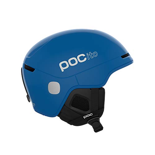 POC Pocito Obex Spin Casco, Unisex-Youth, Azul Fluorescente, XX-Small