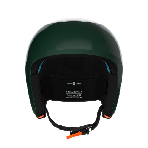 POC Skull Dura X SPIN Casco de esquí, Adultos Unisex, Moldanite Green, M-L (55-58cm)