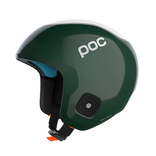 POC Skull Dura X SPIN Casco de esquí, Adultos Unisex, Moldanite Green, M-L (55-58cm)