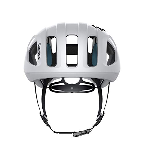 POC Ventral SPIN - Casco Ciclismo, S (50-56cm), Blanco (Hydrogen White Raceday)