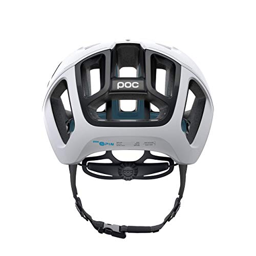 POC Ventral SPIN - Casco Ciclismo, S (50-56cm), Blanco (Hydrogen White Raceday)