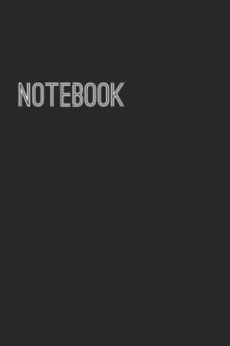 Pocket Books Inc. Black Lined Paper Notebook/ Journal (4in. x 6in.) 120 Page Paperback Pocket Book Notebook