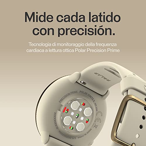 Polar Ignite 2 - Smartwatch Fitness con GPS - Monitor cardíaco de muñeca - Guía Personalizada para Entrenamientos, recuperación y Registro del sueño - Tiempo, Funciones Inteligentes