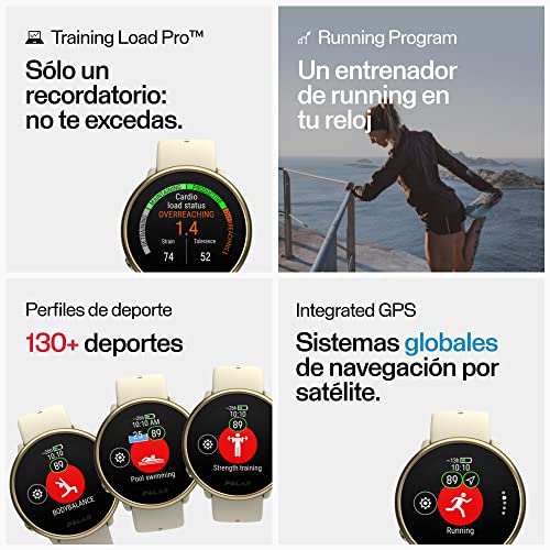 Polar Ignite 2 - Smartwatch Fitness con GPS - Monitor cardíaco de muñeca - Guía Personalizada para Entrenamientos, recuperación y Registro del sueño - Tiempo, Funciones Inteligentes