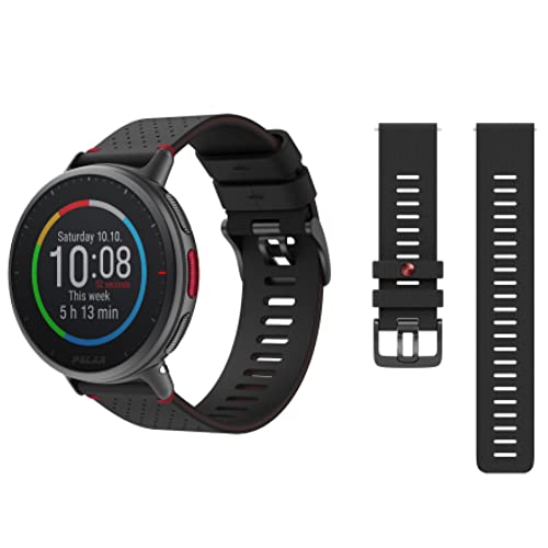 Polar Vantage V2 Shift Edition - Premium Multisport GPS Smartwatch - Registro de Frecuencia Cardíaca en la Muñeca para Running, Natación, Ciclismo - Controles de Música, Predicción Meteorológica