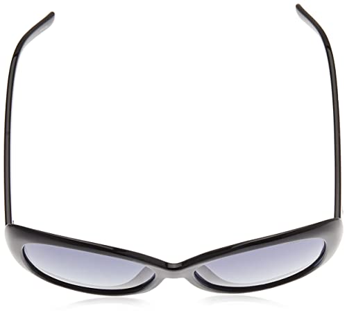 Polaroid PLD 4014/S WJ D28 Gafas de Sol, Negro (Shiny Black/Grey SF Pz), 57 para Mujer