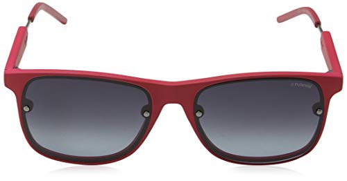 Polaroid PLD 6018/S WJ 4XQ 55 Gafas de Sol, Rojo (Red Ruthen/Grey SF Pz), Unisex Adulto