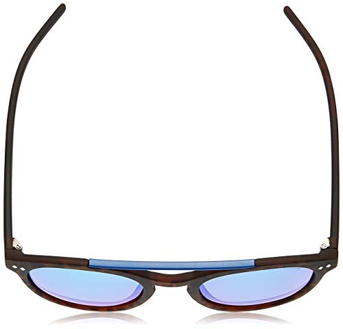 Polaroid PLD 6030/S 5X 003 Gafas de Sol, Negro (Matt Black/Grey Grey Speckled Blue Pz), 50 Unisex Adulto