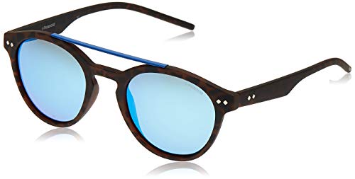 Polaroid PLD 6030/S 5X 003 Gafas de Sol, Negro (Matt Black/Grey Grey Speckled Blue Pz), 50 Unisex Adulto