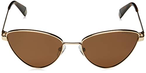 Polaroid PLD 6071/S/X Gafas de Sol, Multicolor (Gold), 56 para Mujer