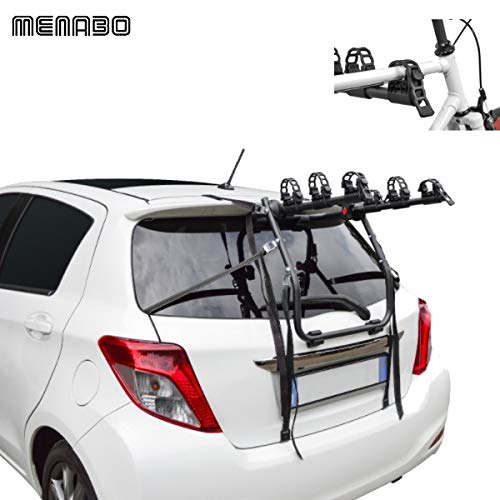 Portabicicletas trasero para coche de 3 bicicletas, compatible con Nissan Qashqai Rails 5P 07-13, soporte para bicicleta, carga máxima 45 kg, transporte bike/bici bici bici bici