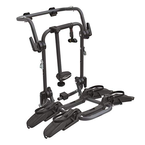 Portabicicletas trasero Peruzzo Pure Instint, 2 bicicletas, compatible con Ford C-Max a partir de 2015 – Max 45 kg – También para bicicletas eléctricas y Fat Bike – Homologado