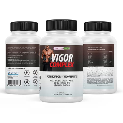 Potente Booster de Testosterona | Potencia y Vigoriza las Relaciones | Aumenta la Resistencia Muscular | Mejora tus Entrenamientos | Aumenta la Libido en Hombres y Mujeres | 90U.