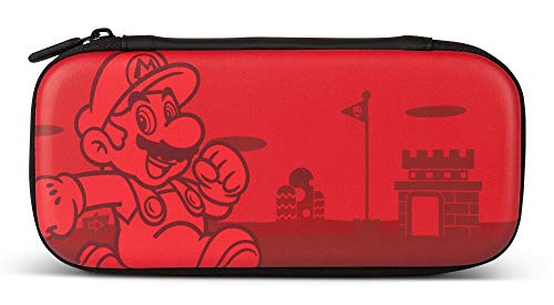 PowerA - Kit de Estuche Protector con Atril para Nintendo Switch Lite, diseño de Super Mario