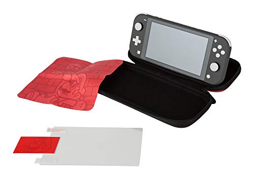 PowerA - Kit de Estuche Protector con Atril para Nintendo Switch Lite, diseño de Super Mario