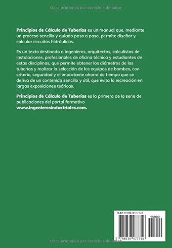 Principios de cálculo de tuberías: Redes hidráulicas para instalaciones de fontanería, calefacción, climatización y agua contra incendios en edificios (IngenierosIndustriales.com)