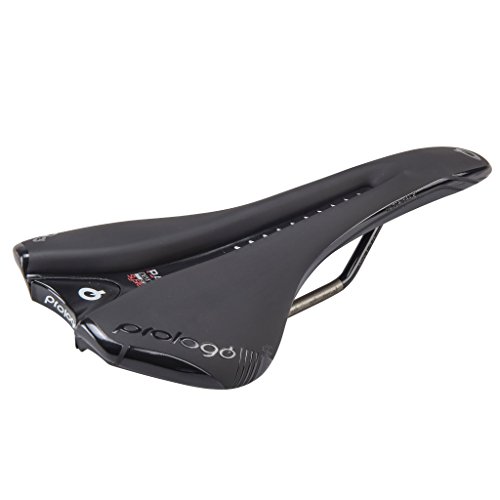 Prologo Nago Pas – Sillín de Ciclismo Unisex, Nago Pas, Hard Black, Taille 134