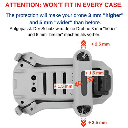 Protección de la Hélice, adecuado para los drones DJI MAVIC MINI y MINI 2, Estabilizador de la hélice para el transporte, Correa de soporte de la hélice para las palas del rotor, Accesorio para Mini 2