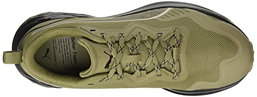 PUMA Better Foam Xterra, Zapatillas para Correr Unisex Adulto, Covert Green Black Spray Green, 45 EU