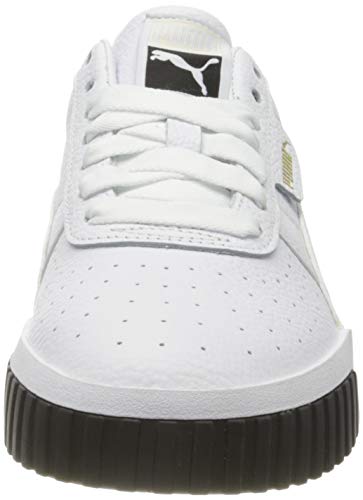 PUMA Cali Wn's, Zapatillas, para Mujer, Blanco (Puma White-Puma Black), 39 EU